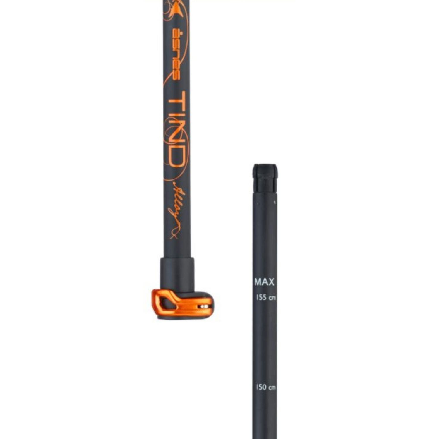 Skialpové a bežecké palice ASNES Tind 2-Section Alloy Pole 110-155 cm - Pre dospelých - 4