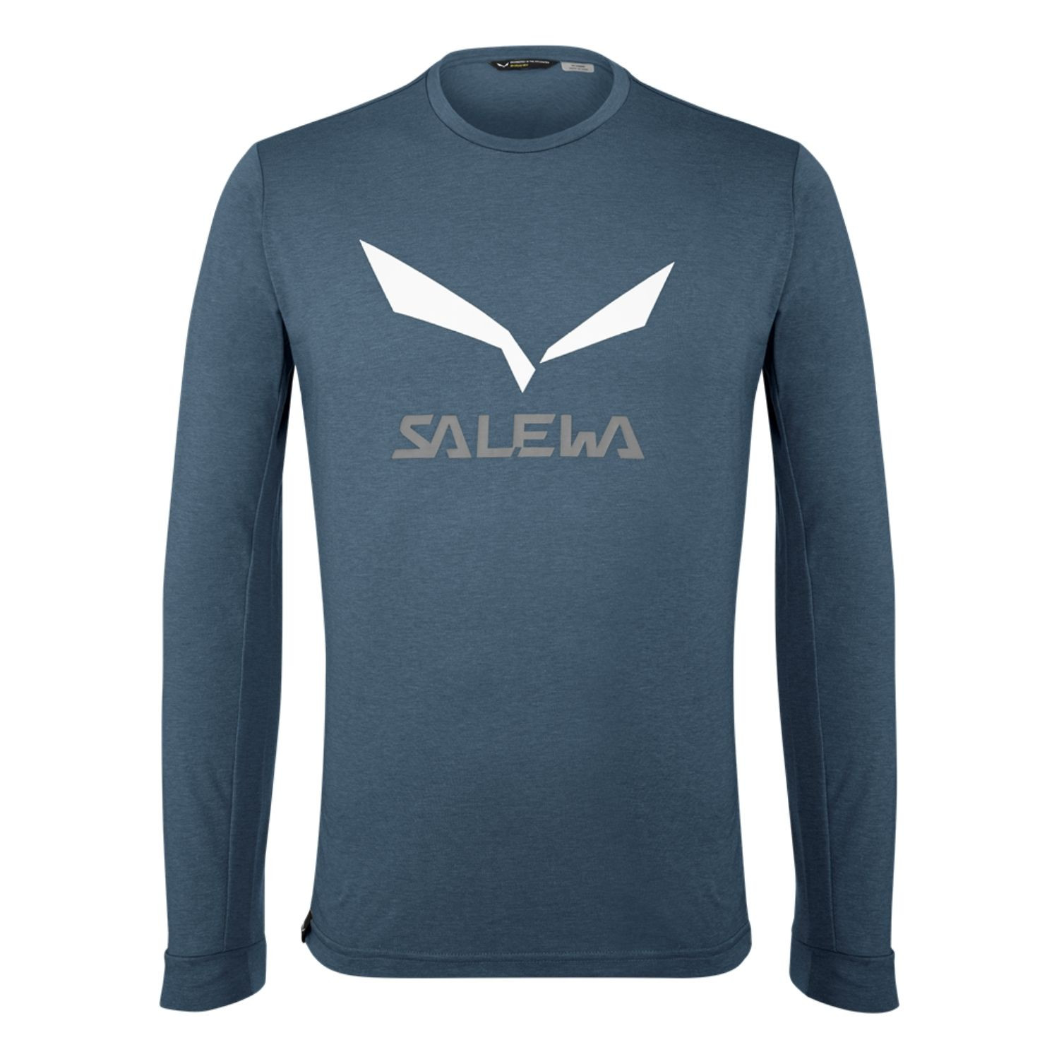 Tričko SALEWA Solidlogo Dry Blue - OBLEČENIE - 1