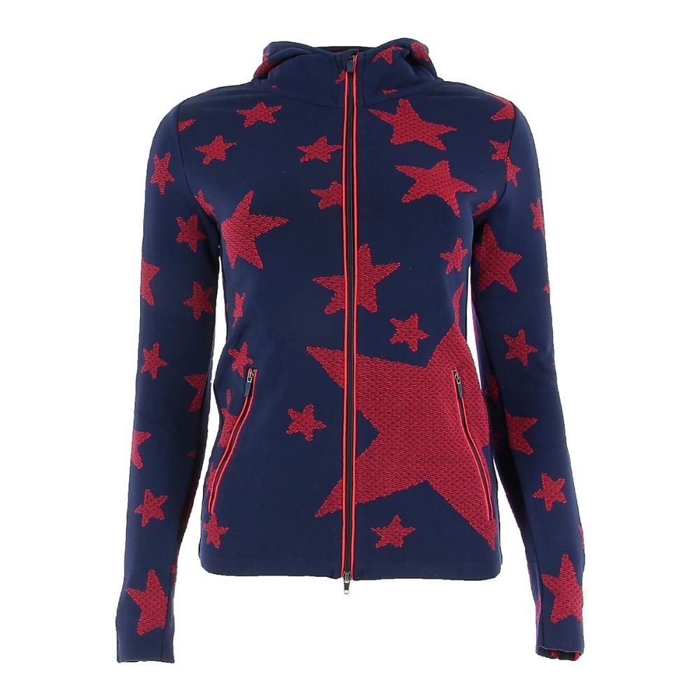 Mikina NEWLAND Meribel Blue/Red - Mikiny s kapucňou - 1