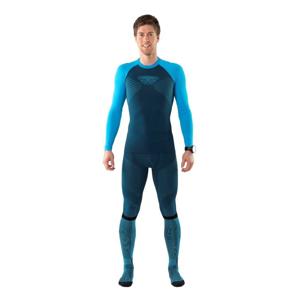 Termo tričko DYNAFIT Speed ​​Dryarn® Longsleeve M Blue - Športové termoprádlo - 2