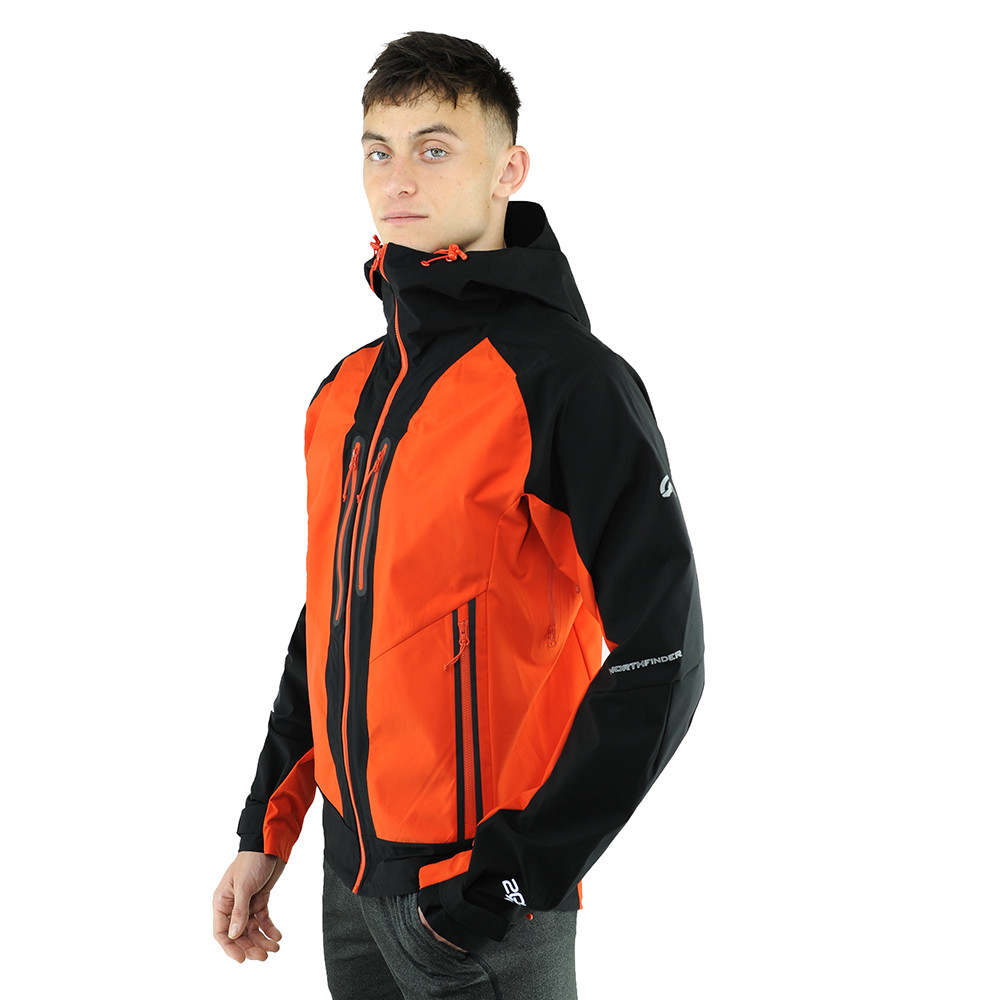 Bunda NORTHFINDER Roston Black/Orange 20/20 - Bundy & Vesty - 2