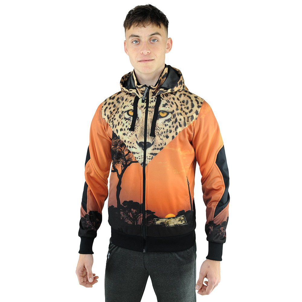 Bunda ENERGIAPURA Animal Face SR Black/Orange - Bundy & Vesty - 1