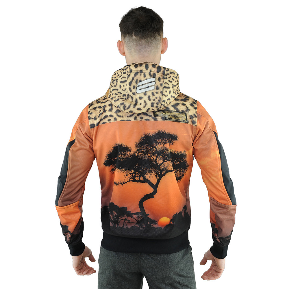 Bunda ENERGIAPURA Animal Face SR Black/Orange - Bundy & Vesty - 3