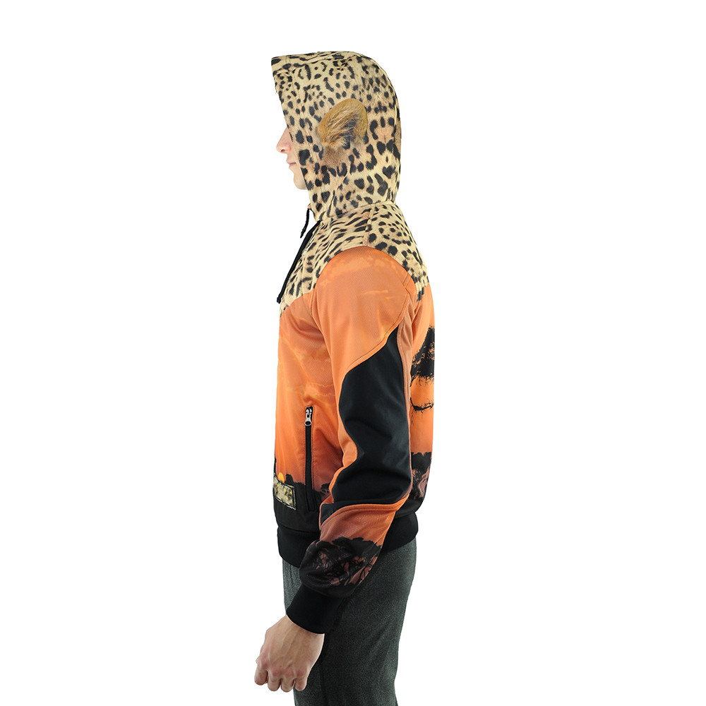 Bunda ENERGIAPURA Animal Face SR Black/Orange - Bundy & Vesty - 4