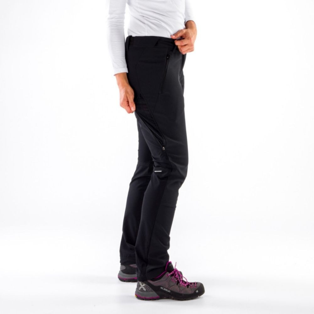 Softshellové nohavice NORTHFINDER Hybrid Muranska Black - Turistické nohavice - 9
