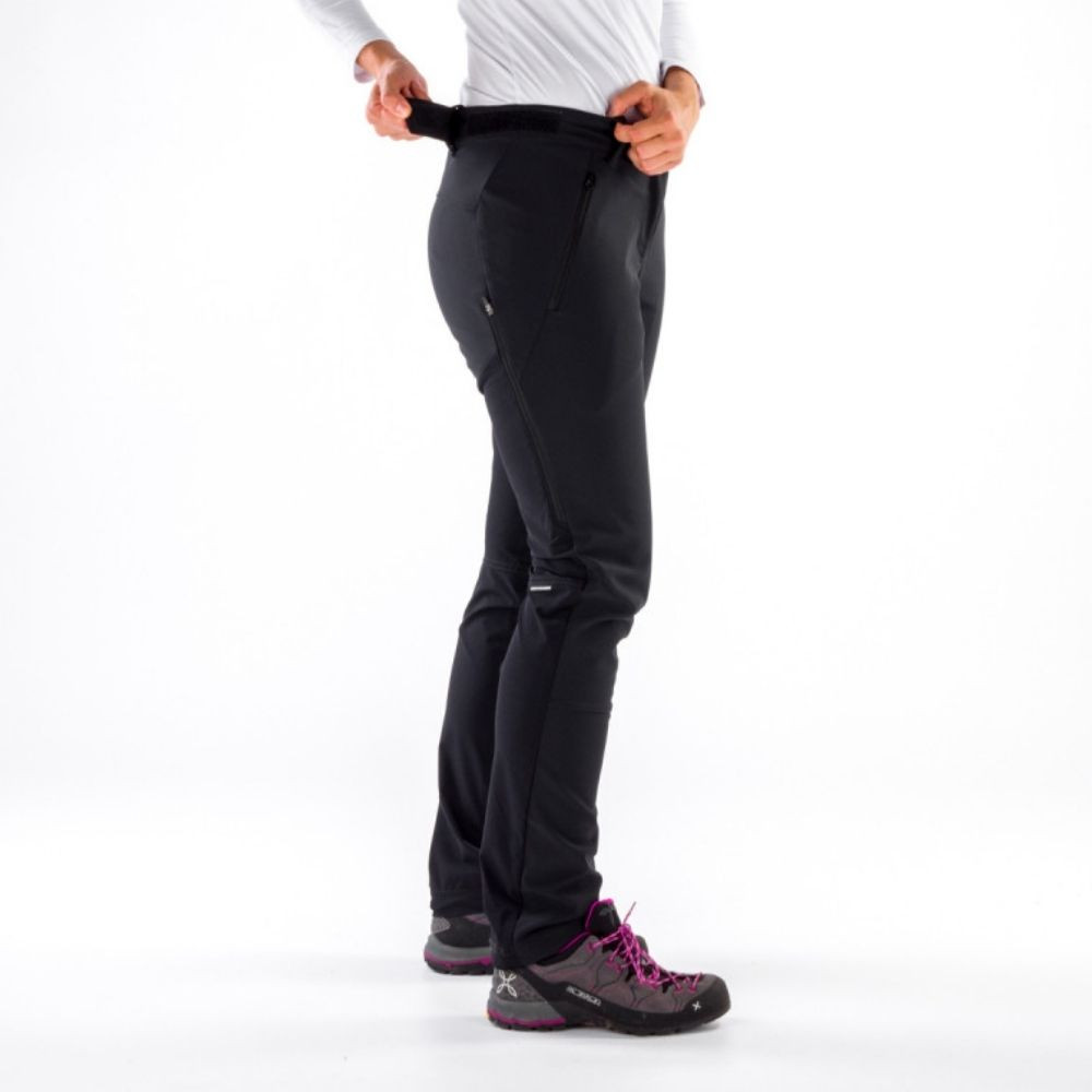 Softshellové nohavice NORTHFINDER Hybrid Muranska Black - Turistické nohavice - 10
