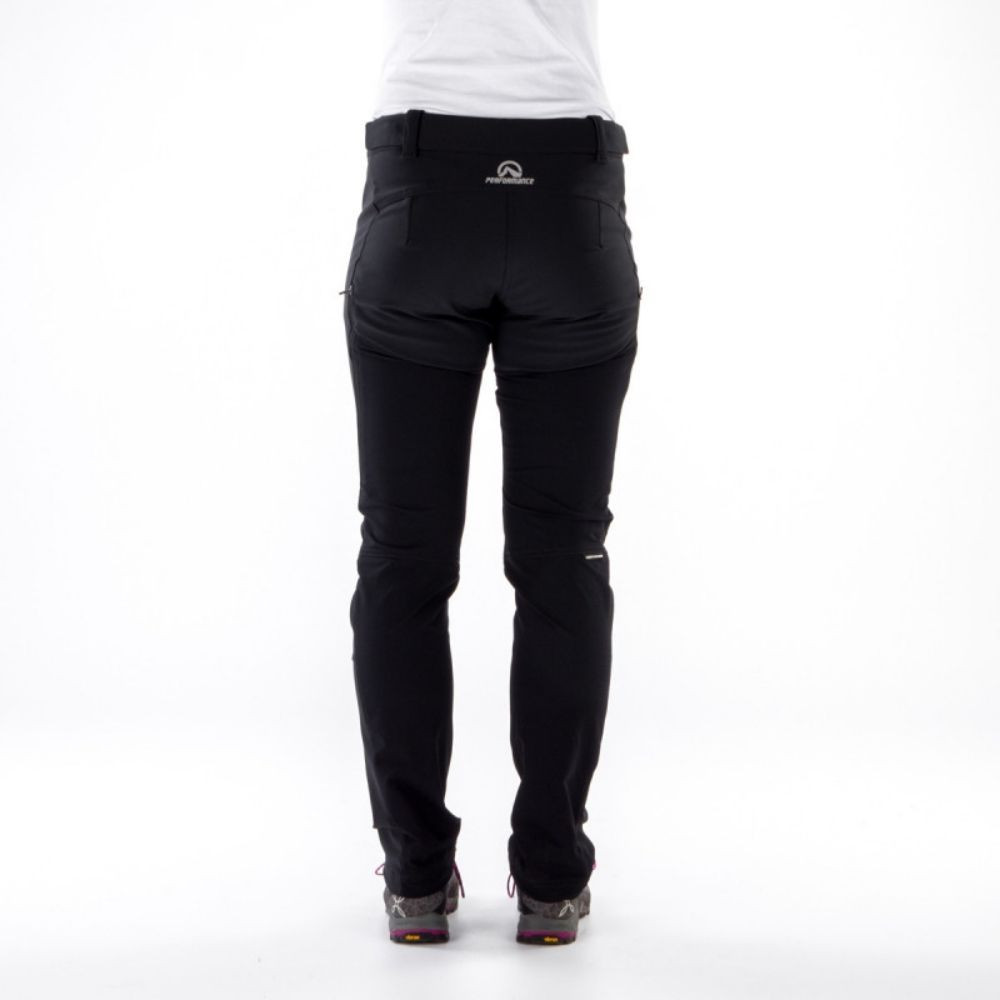 Softshellové nohavice NORTHFINDER Hybrid Muranska Black - Turistické nohavice - 8