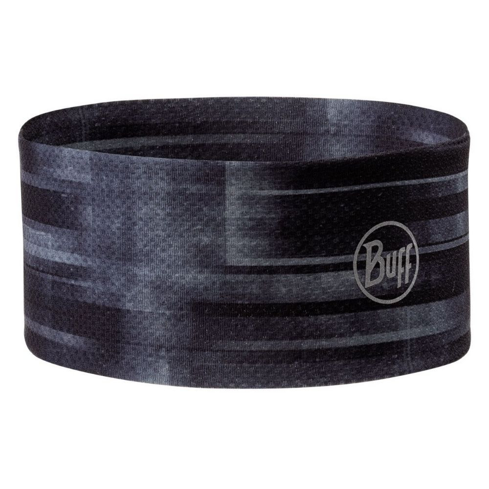 Čelenka BUFF Reflective Fastwick Headband Barriers Graphite - Čiapky - 4