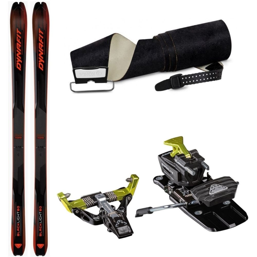 Skialpový set DYNAFIT Blacklight 80 s pásmi Kohla + viazanie Superlite 175 - Skialp sety -Unisex - 1