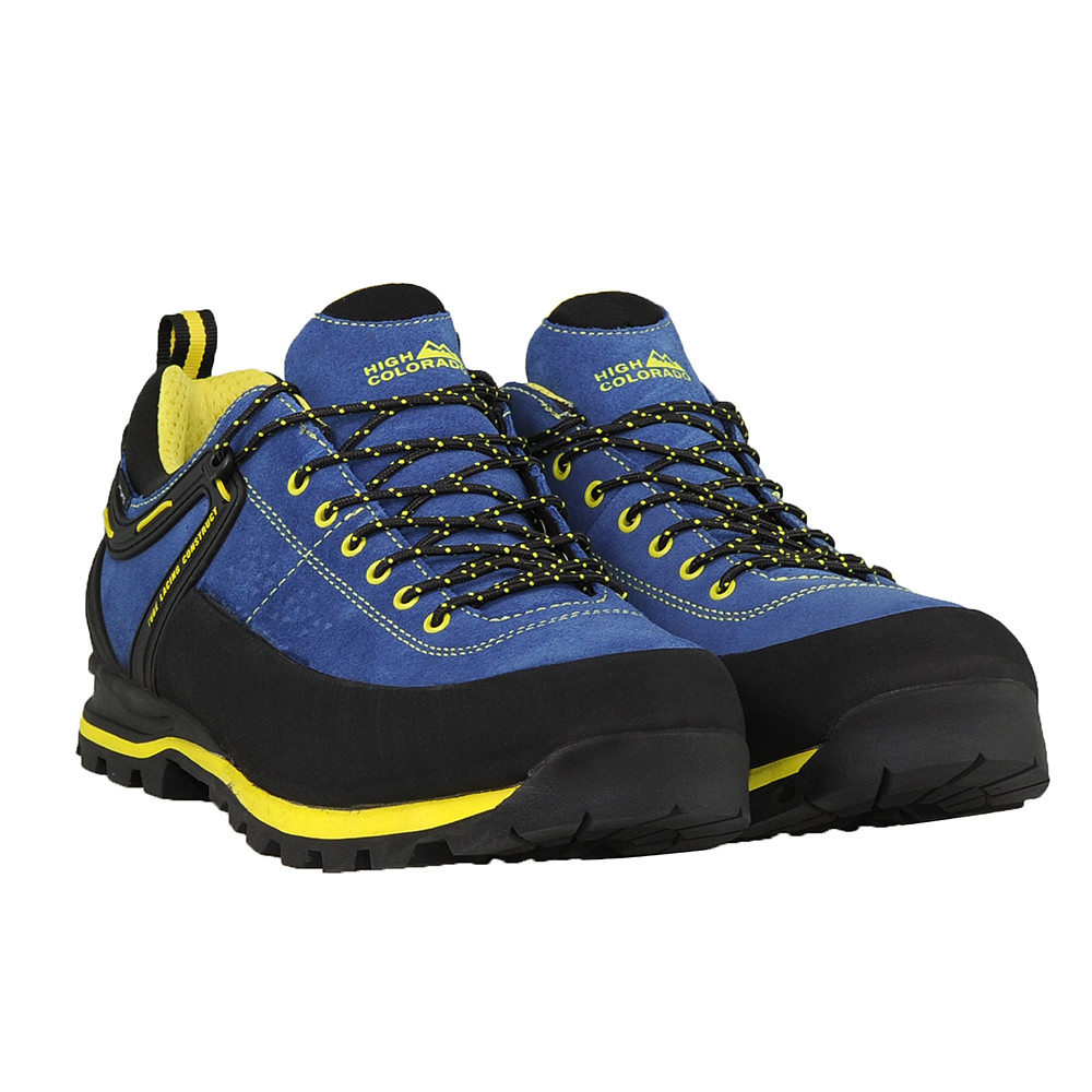 Turistická obuv HIGH COLORADO Piz Low Vibram Blue - Turistická obuv - 2