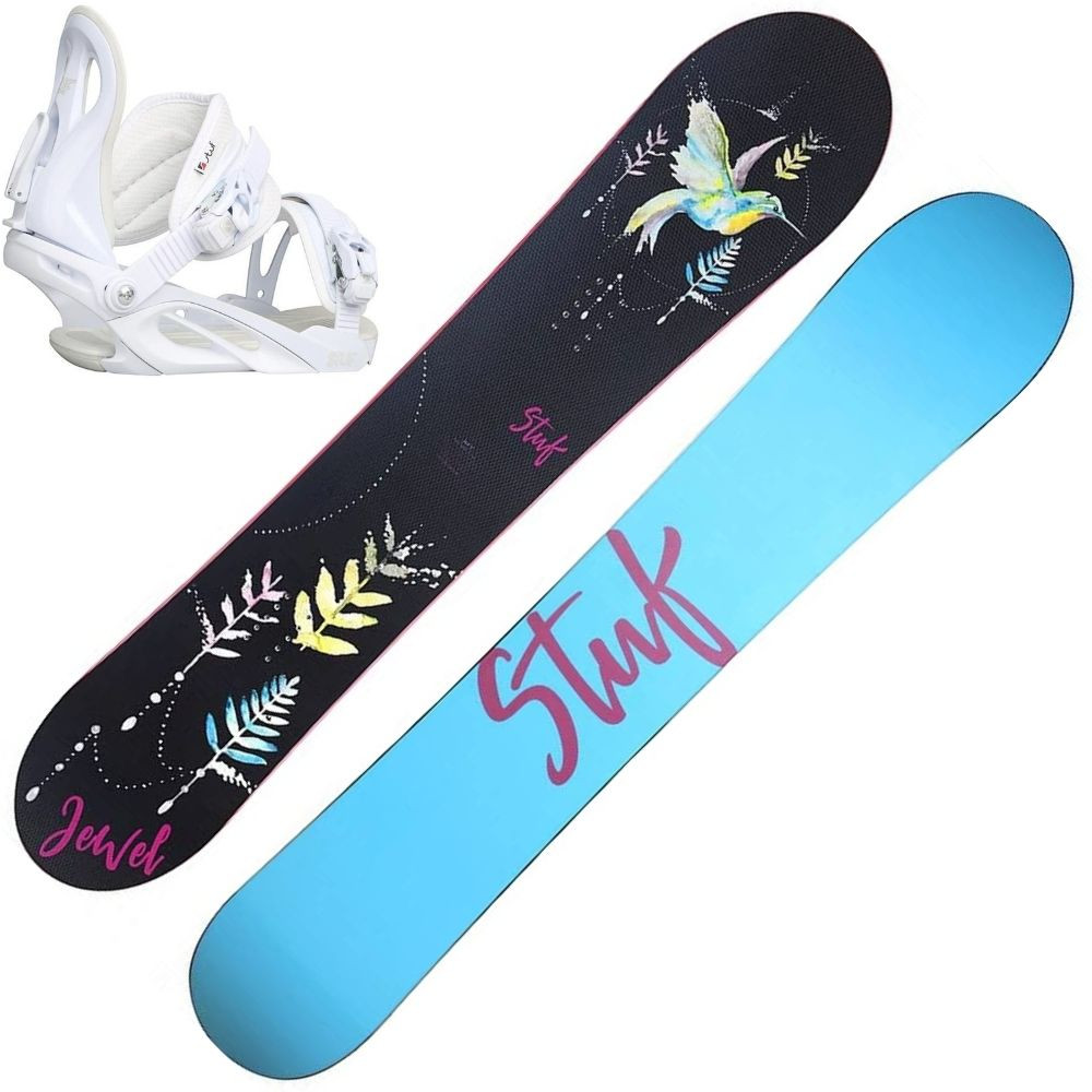 Dámsky snowboardový set STUF Jewel Rocker s viazaním STUF Fame - Dámske sety - 1
