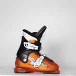 Jazdené bazárové lyžiarky Salomon T2 Orange