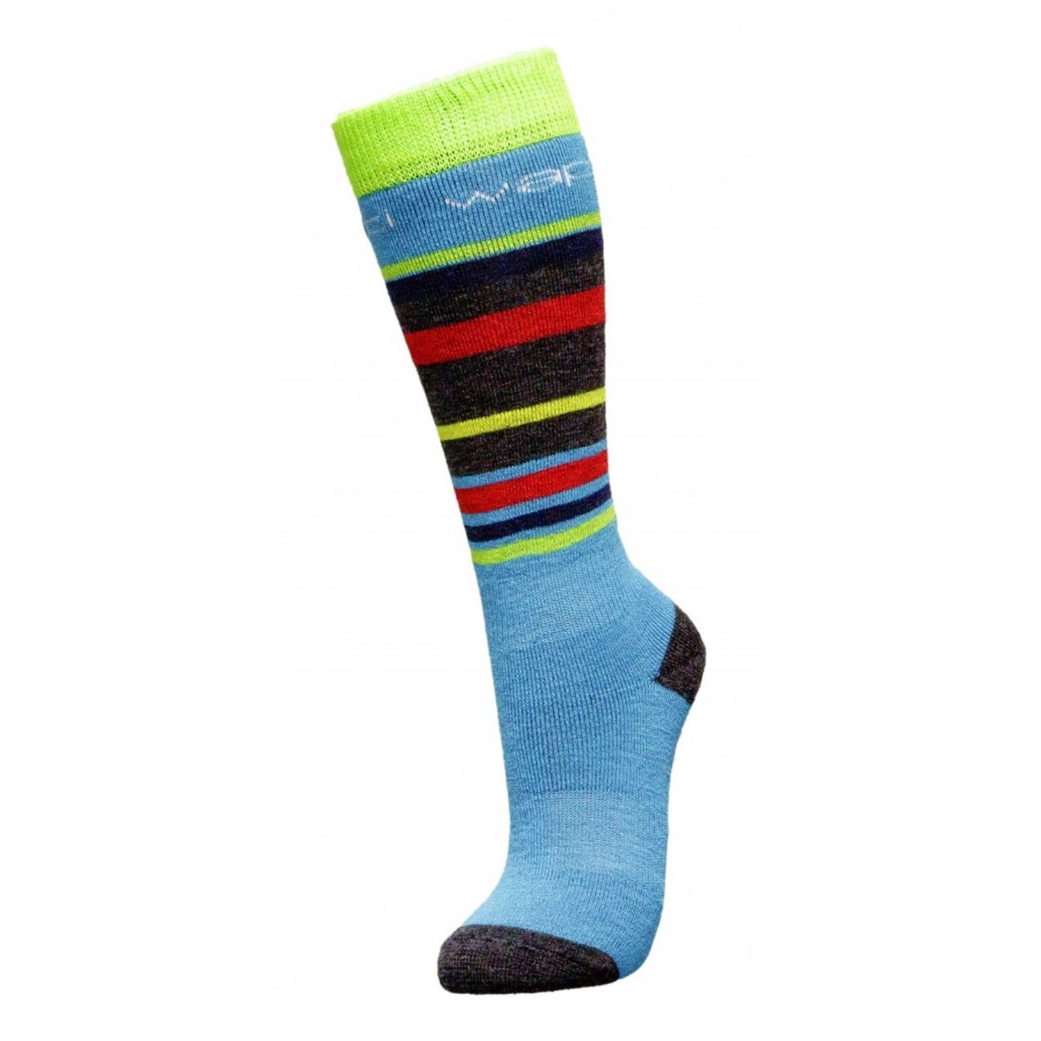 Detské ponožky WAPITI WK04 Merino Blue - Podkolienky - 1