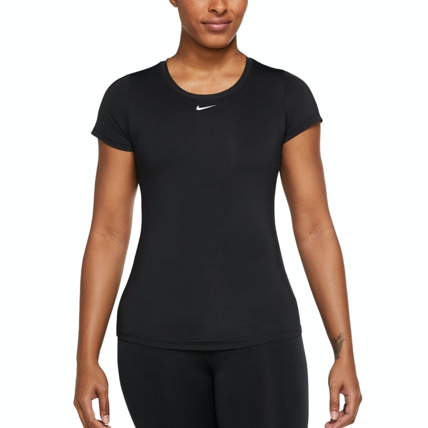 Tričko Nike Dri-FIT One Women's Slim Black - Dámske oblečenie - 1