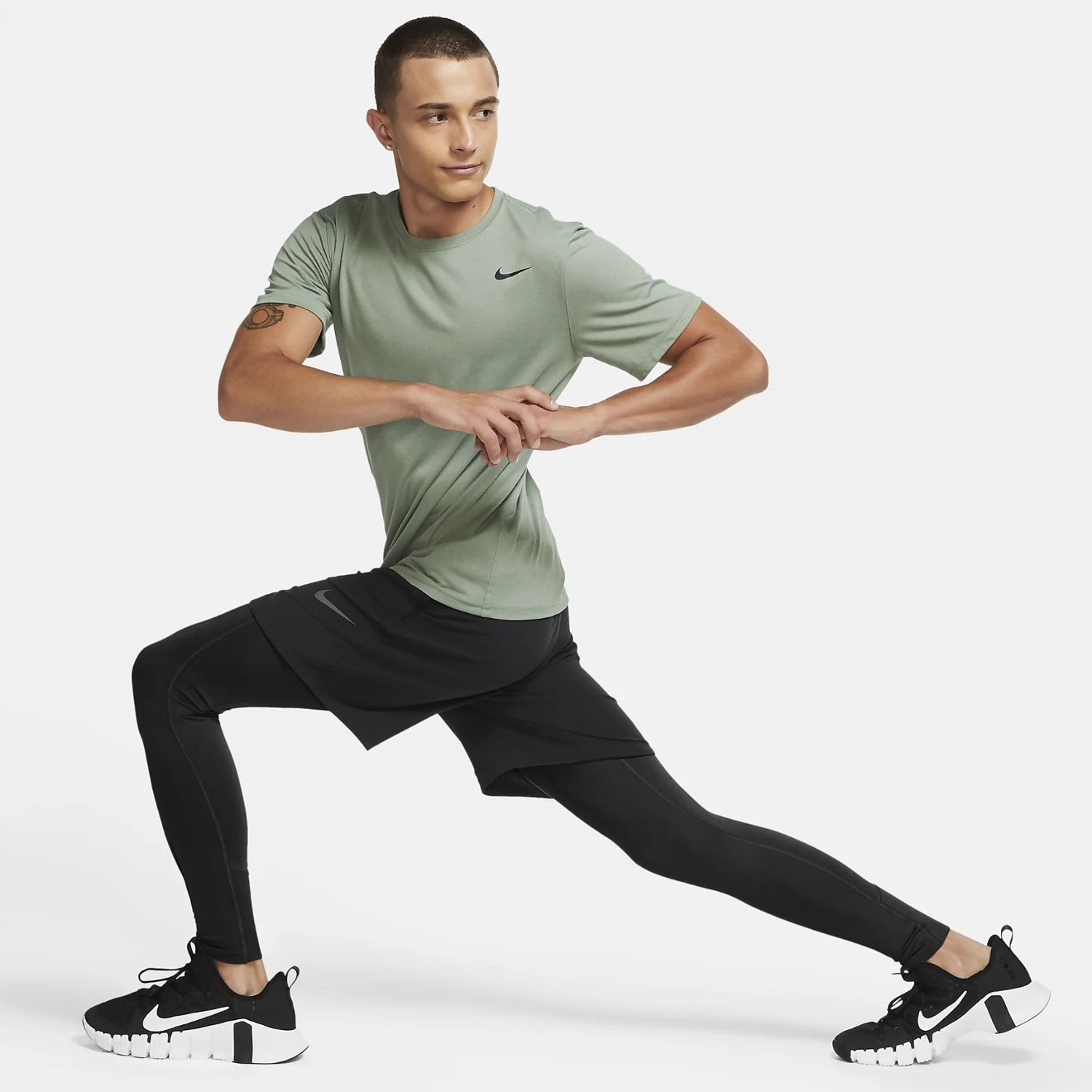 Legíny NIKE Pro Warm Mens Black - Kompresné - legíny - 2