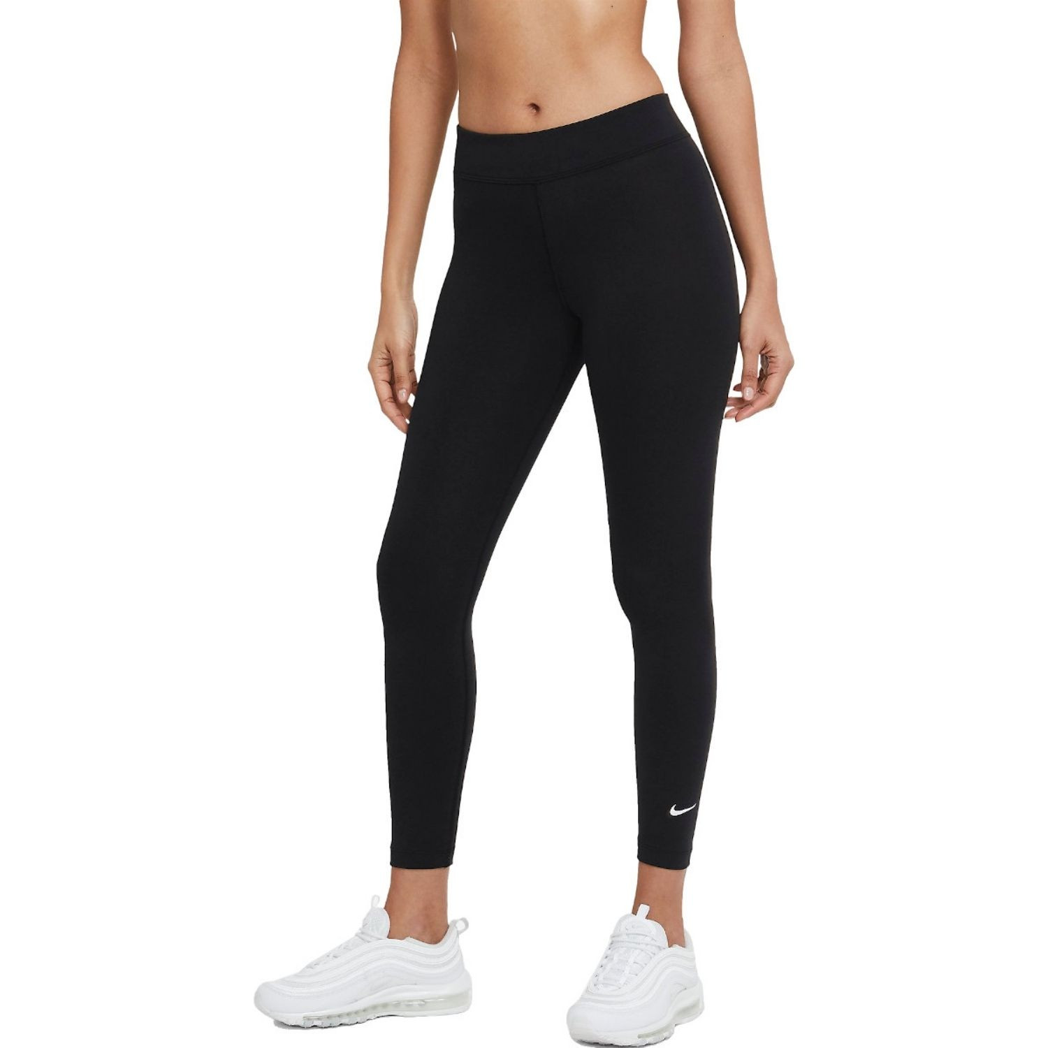 Legíny NIKE Sportswear Essential 7/8 Wome Black - Legíny - 1