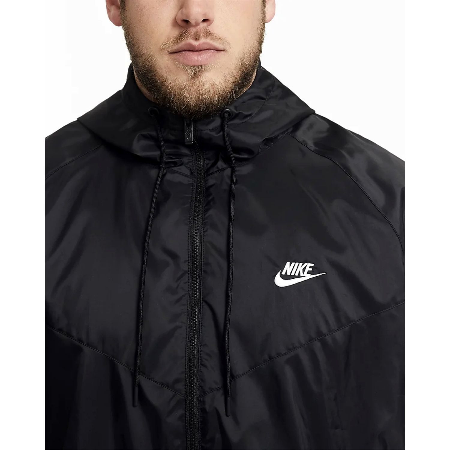 Bunda NIKE Sportswear Heritage Essen Black - Bundy & Vesty - 3