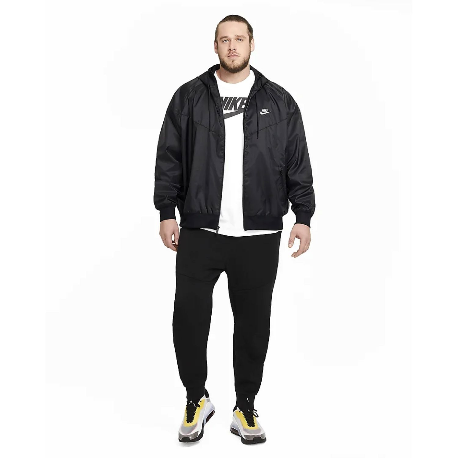Bunda NIKE Sportswear Heritage Essen Black - Bundy & Vesty - 7