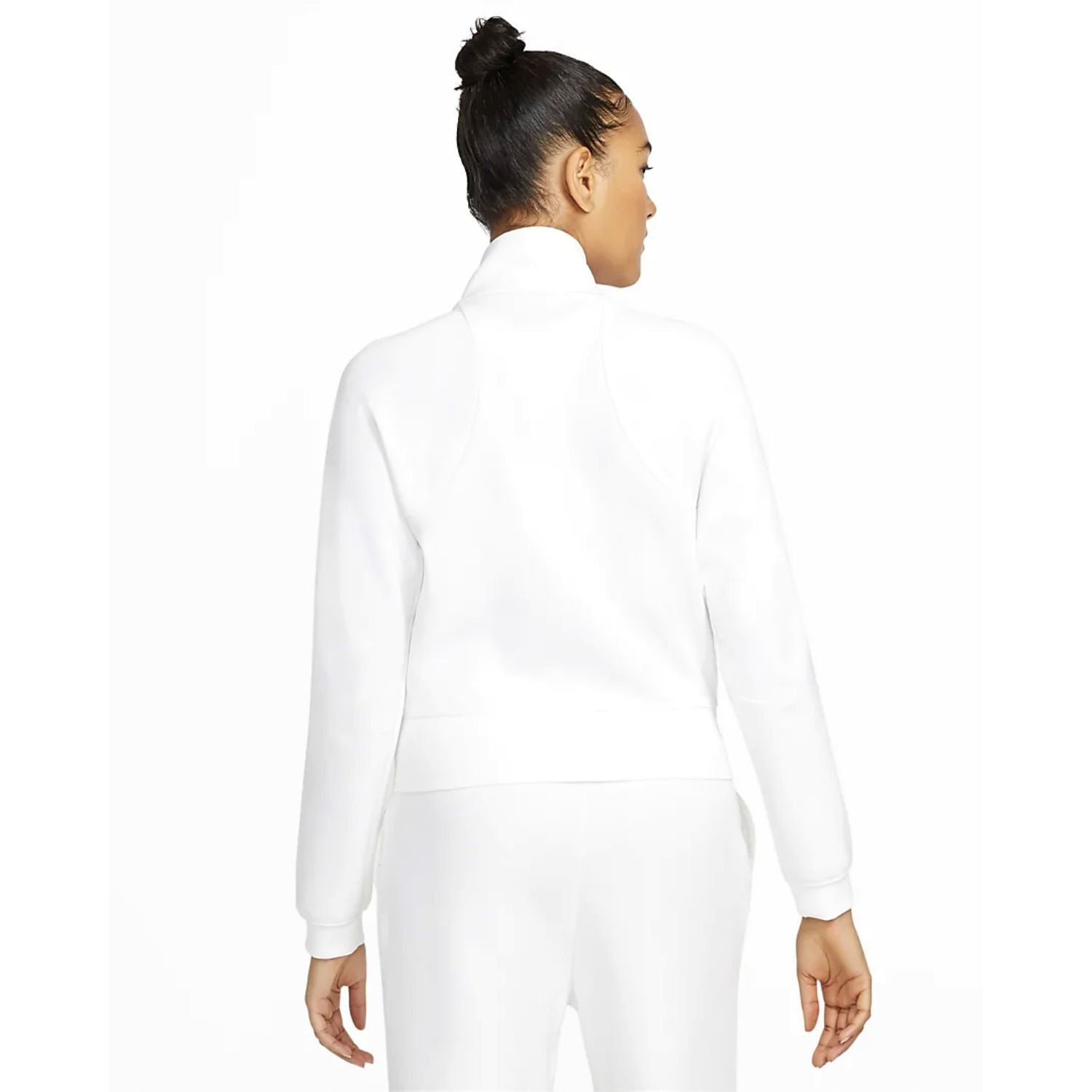 Mikina NIKE Court Women's Full-Zip Tennis White - Mikiny bez kapucne - 3