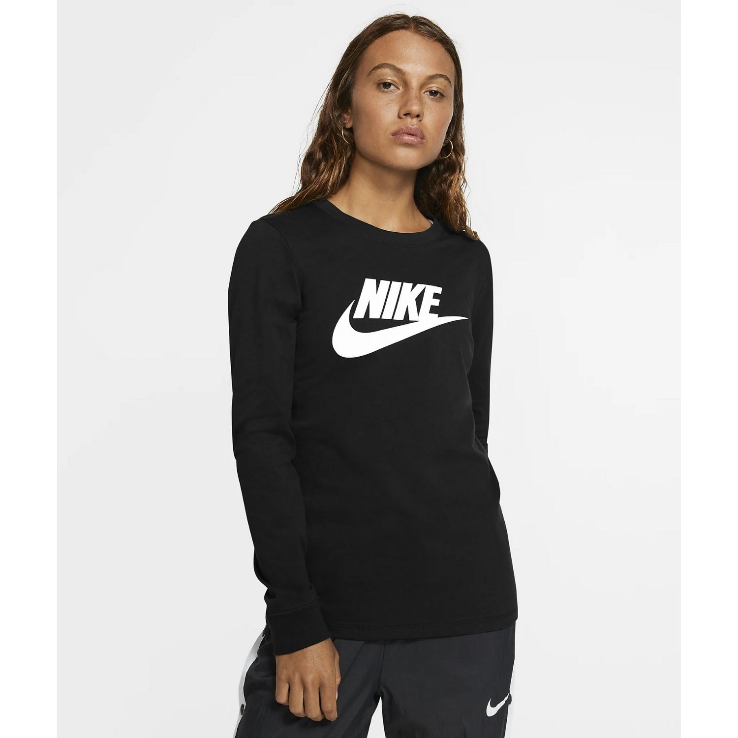 Tričko NIKE Sportswear Women's Long Black - Dámske oblečenie - 1