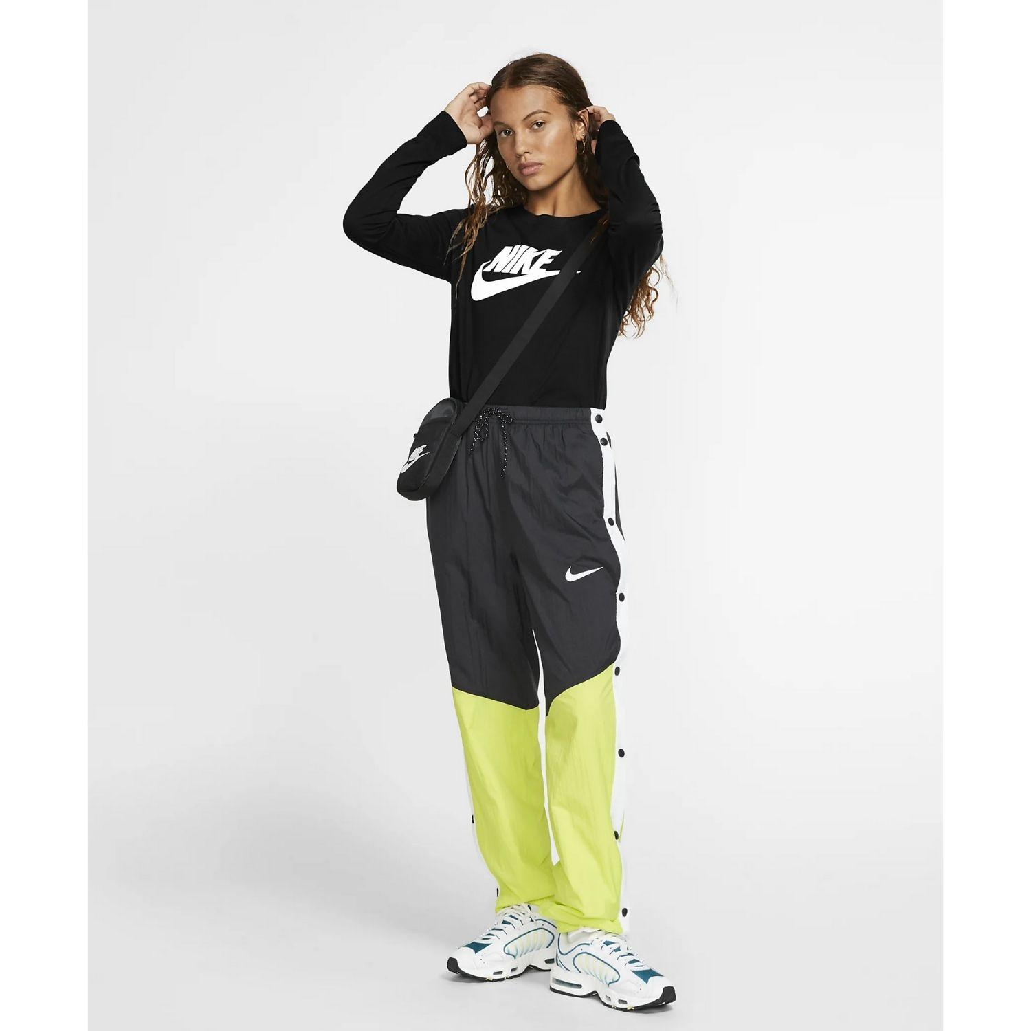 Tričko NIKE Sportswear Women's Long Black - Dámske oblečenie - 3