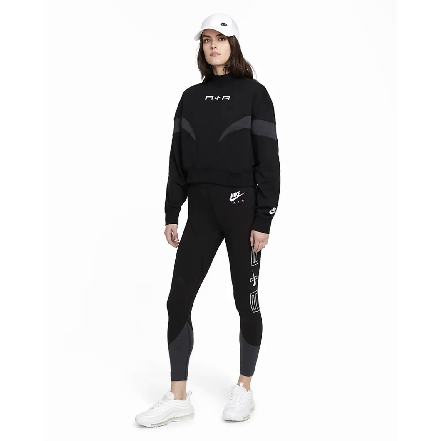 Legíny NIKE Air Women's Leggings Black - Legíny - 5