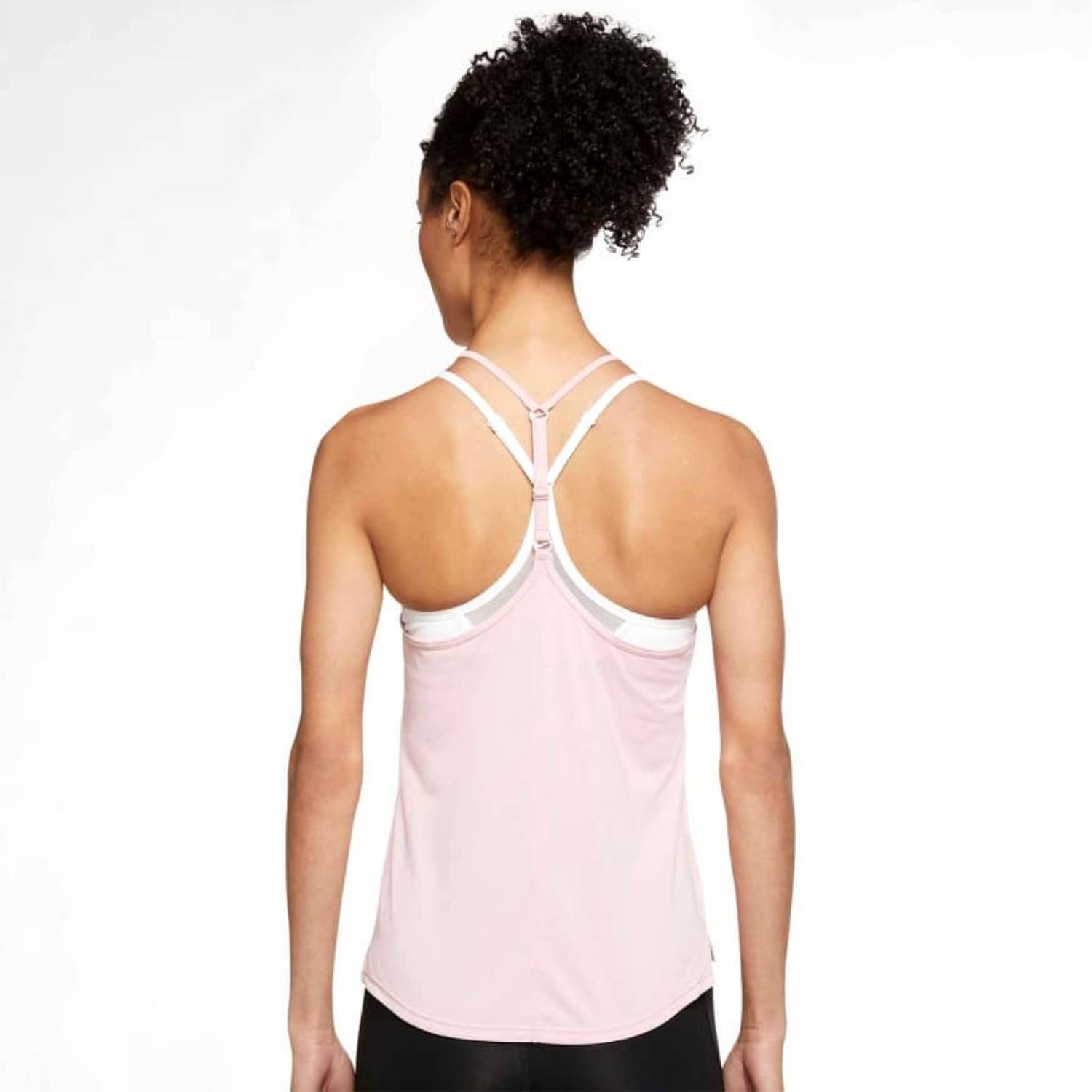 Tielko NIKE Dri-FIT One Women's Stand Pink - Dámske oblečenie - 2