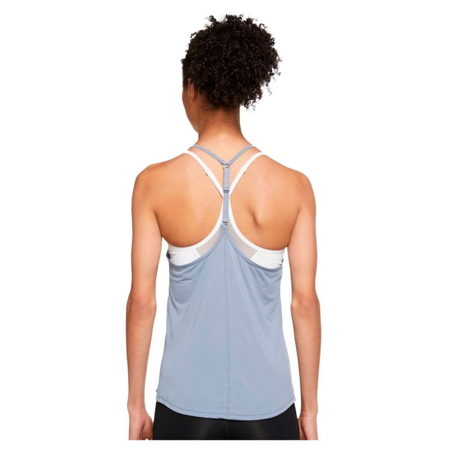 Tielko NIKE Dri-FIT One Women's Stand Grey - Dámske oblečenie - 2