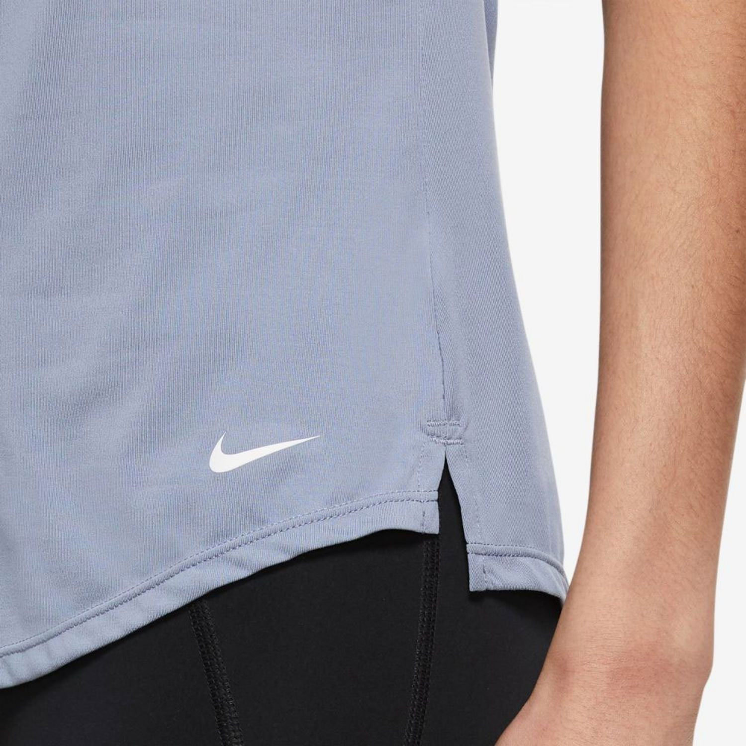 Tielko NIKE Dri-FIT One Women's Stand Grey - Dámske oblečenie - 3