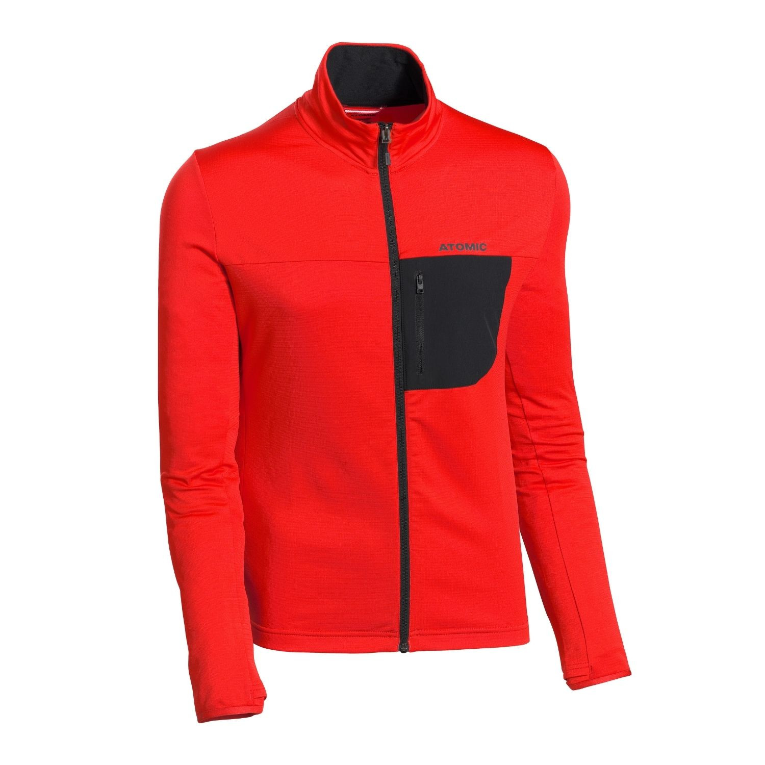 Mikina ATOMIC M Savor Fleece Red/Black - Technické mikiny - 2