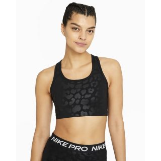 Sportovní podprsenka NIKE Pro Dri-FIT Swoosh Women' Black