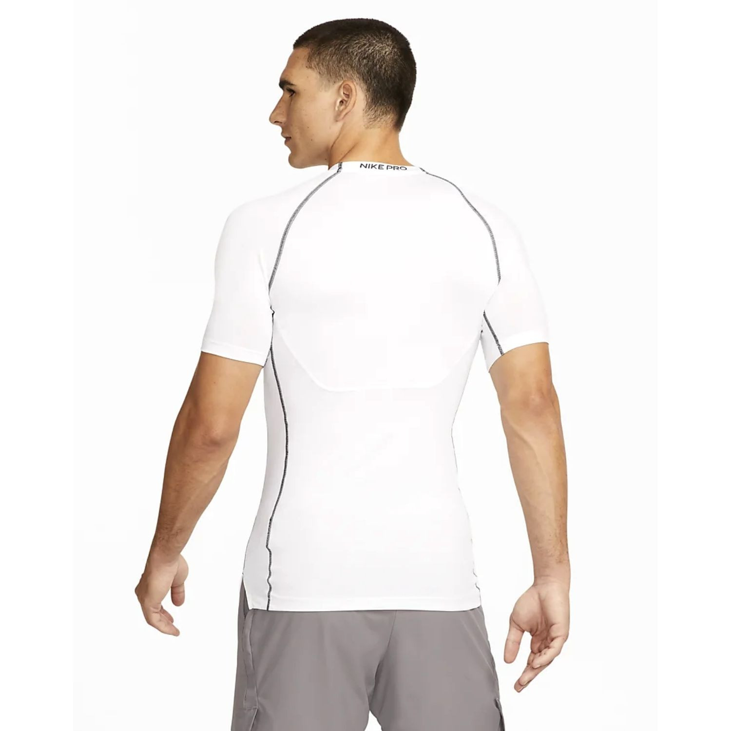 Tričko NIKE Pro Dri-FIT Men's Tight White - Darček pre futbalistu - 2