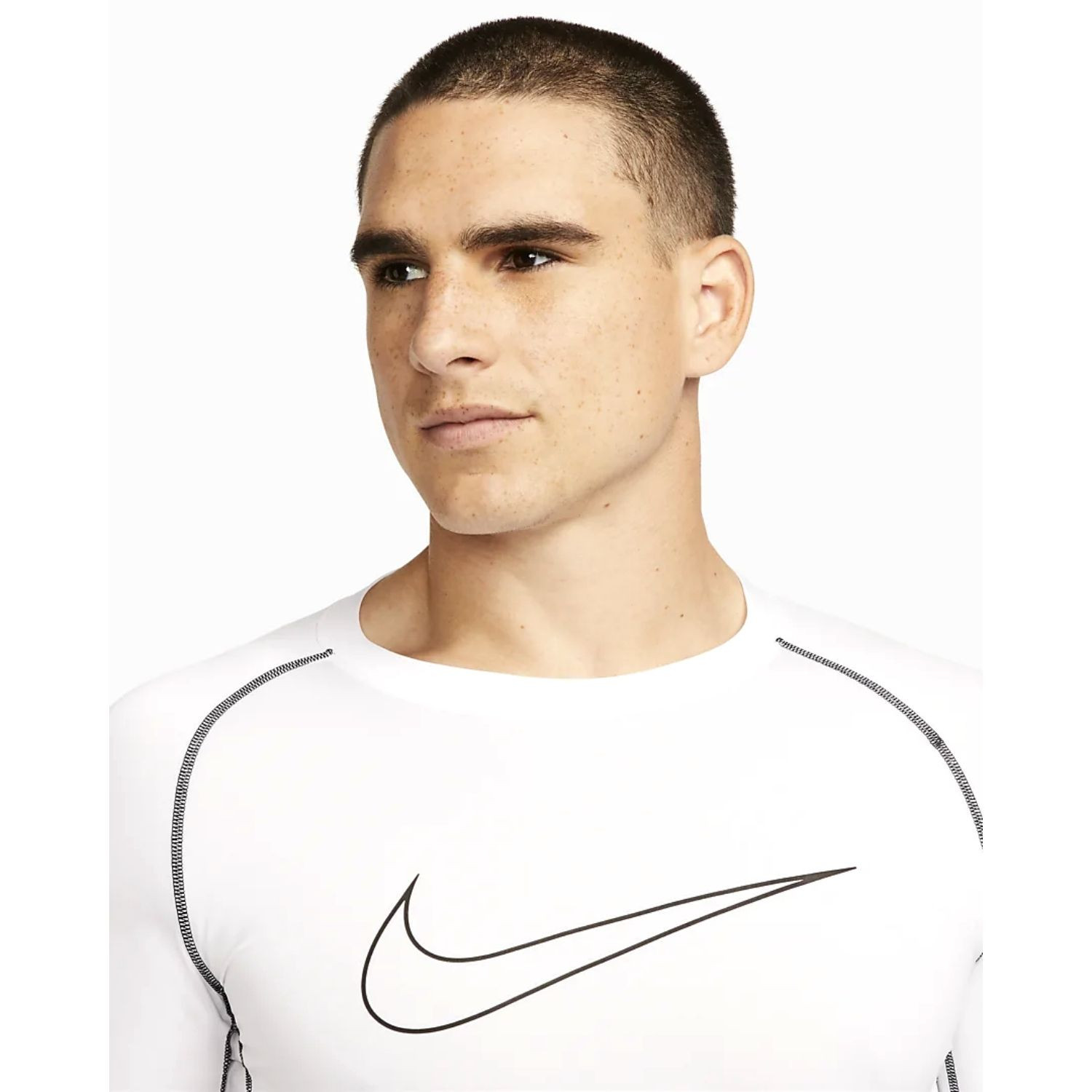 Tričko NIKE Pro Dri-FIT Men's Tight White - Darček pre futbalistu - 3