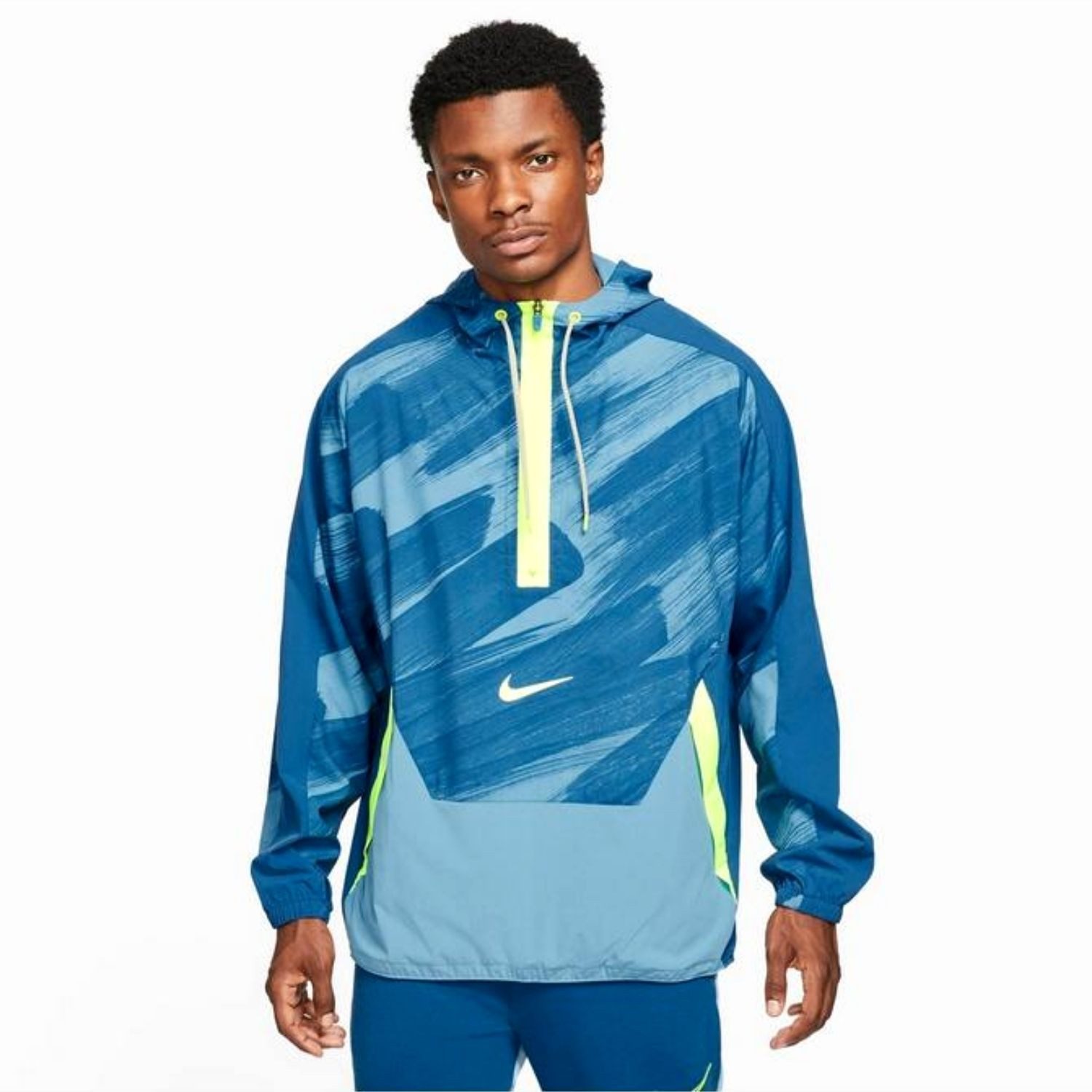 Bunda NIKE Dri-FIT Sport Clash Men's Bleu - Bundy & Vesty - 1