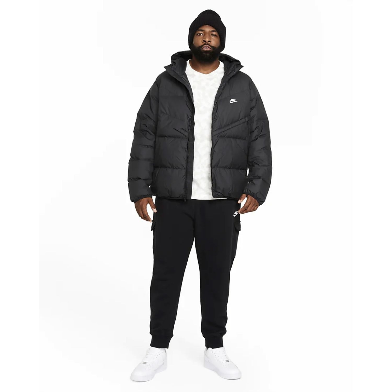 Bunda NIKE Sportswear StormFIT Wind Black - Bundy & Vesty - 5
