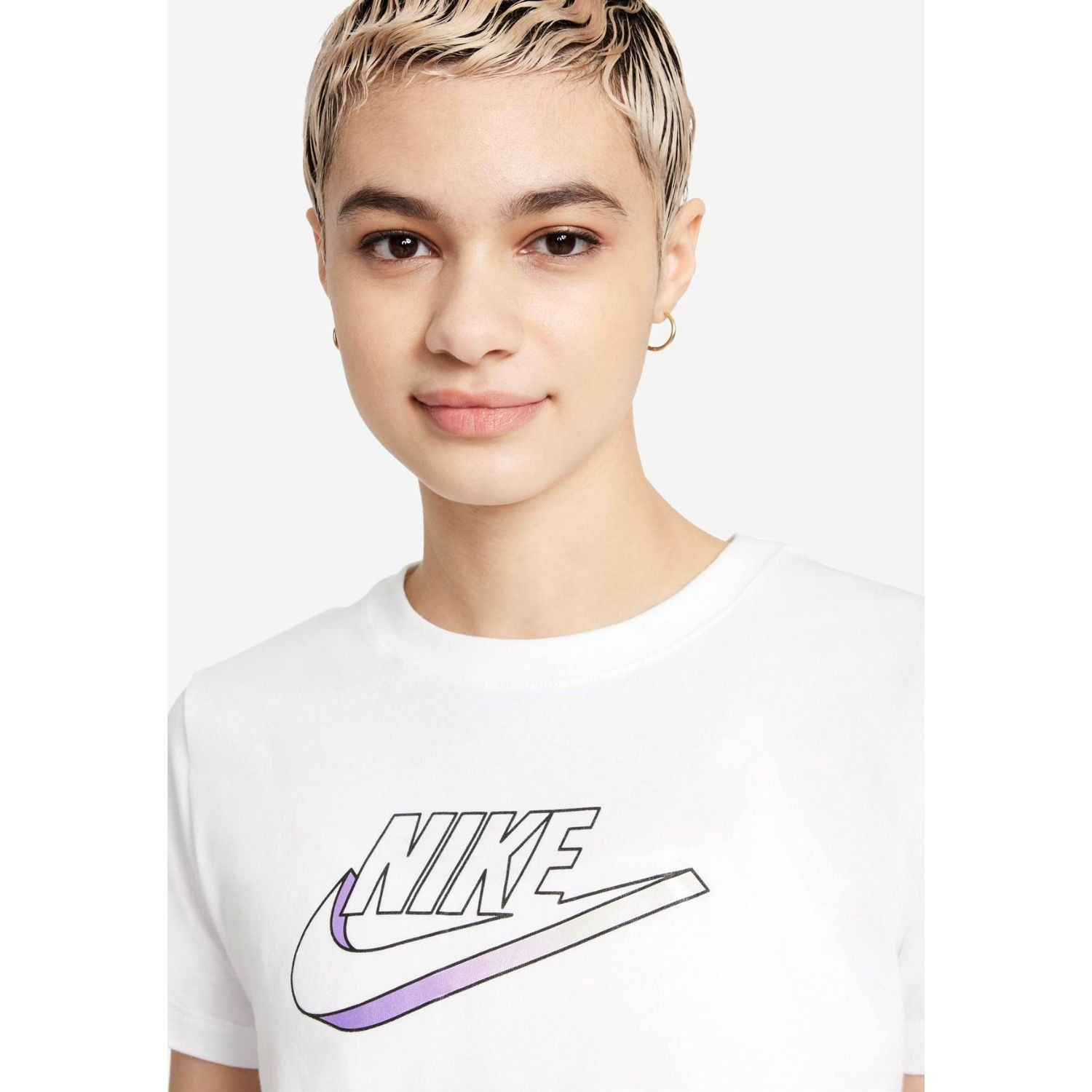 Tričko NIKE Sportswear Women's T-Shirt White - Dámske oblečenie - 2