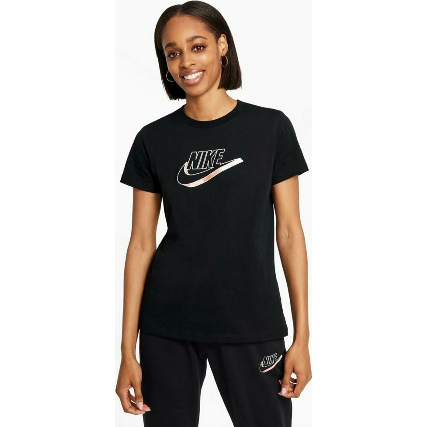 Tričko NIKE Sportswear Women's T-Shirt Black - Dámske oblečenie - 1