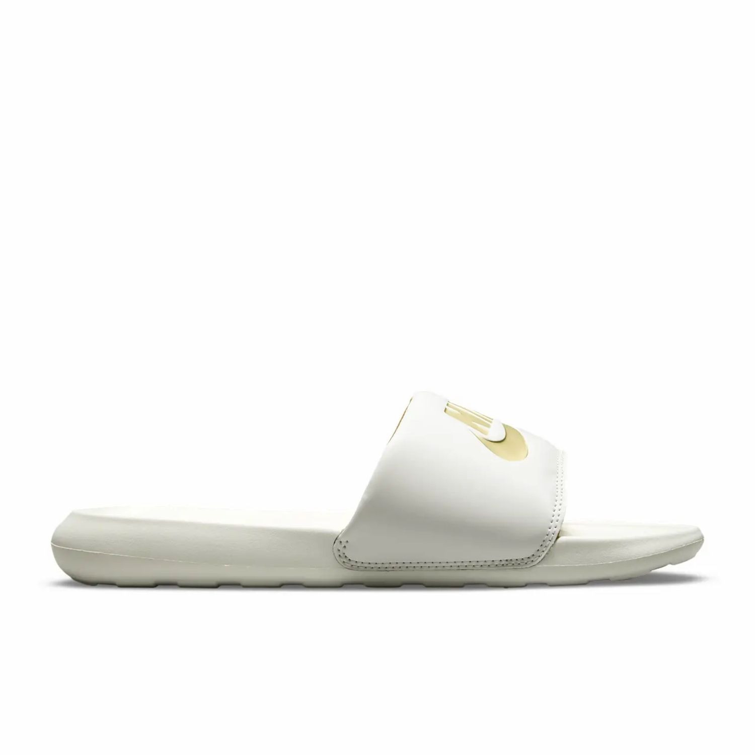 Šľapky NIKE Victori One Women's Slide White/Gold - Šľapky a sandále - 1