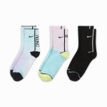 Ponožky NIKE Everyday Plus Lightweight Multicolor 3-pack