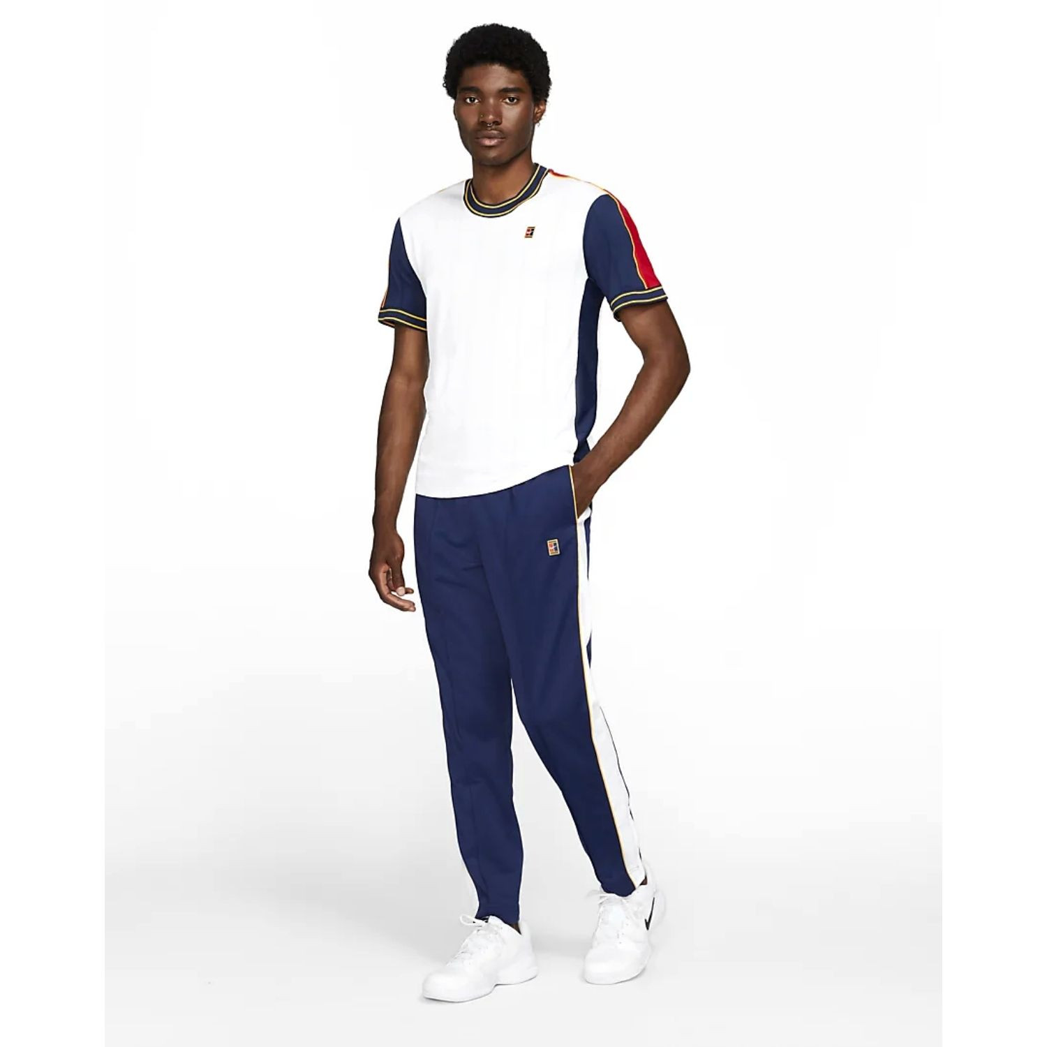 Tepláky NIKE Court Men's Tennis Blue - Tepláky - 7
