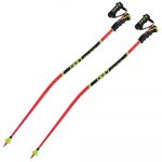 Lyžiarske palice LEKI WCR Lite GS 3D Junior Red/Yellow