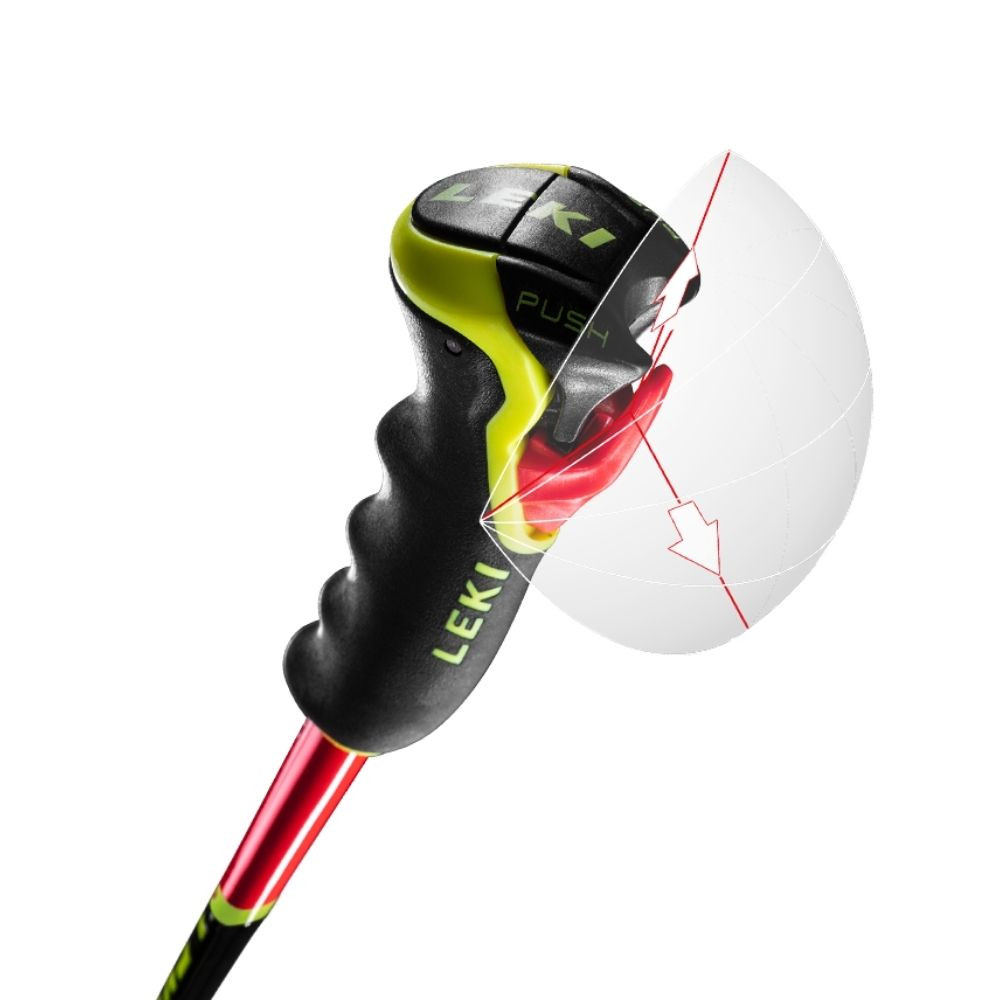 Lyžiarske palice LEKI WCR TBS GS 3D Red - Pánske palice - 4