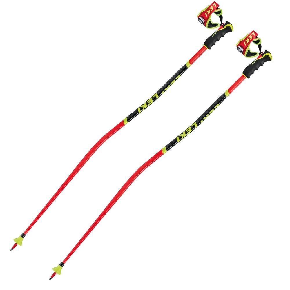 Lyžiarske palice LEKI WCR GS 3D Red - Pánske palice - 1