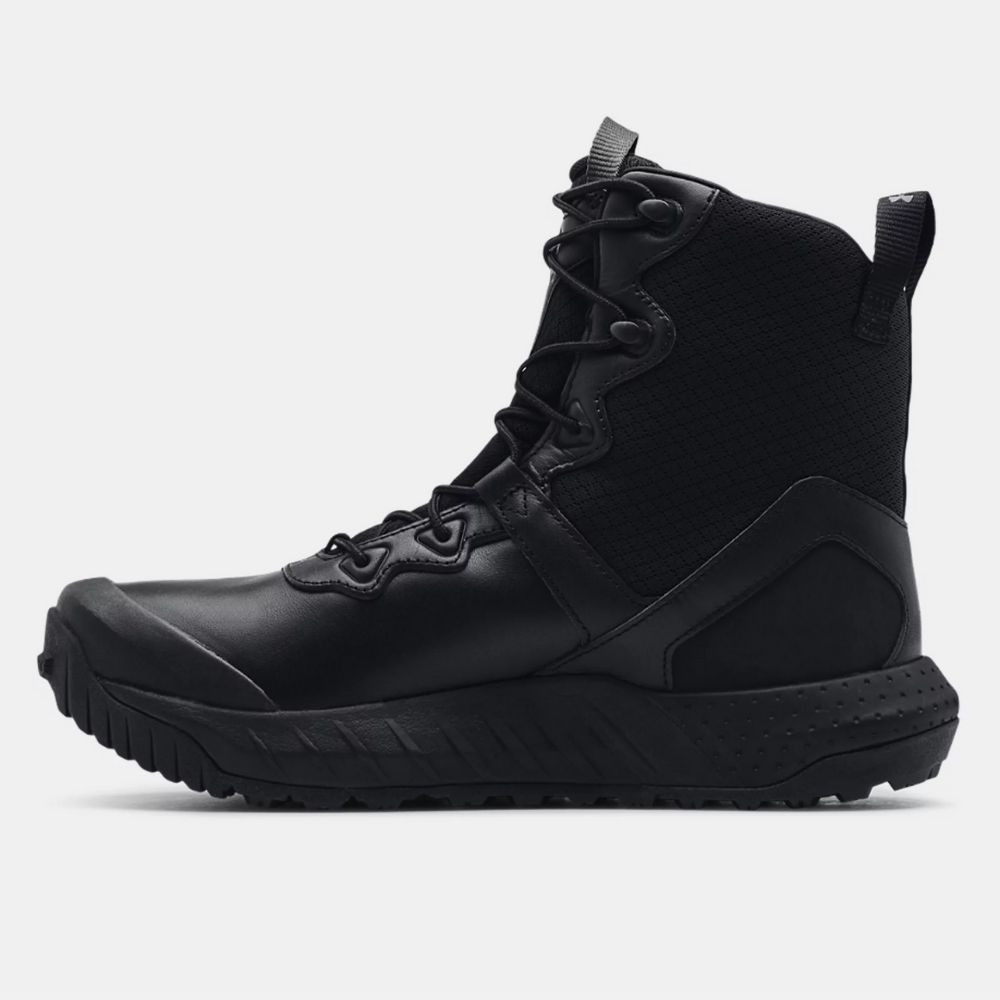 Kožené nepremokavé topánky UNDER ARMOUR MicroG Valsetz Leather Waterproof Tactical - Turistická obuv - 2