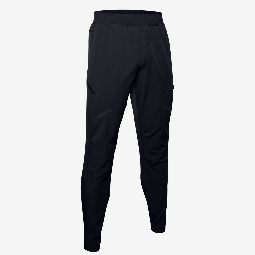 Nohavice UNDER ARMOUR Stretch Woven Utility Cargo Pant Black - Športové nohavice - 5