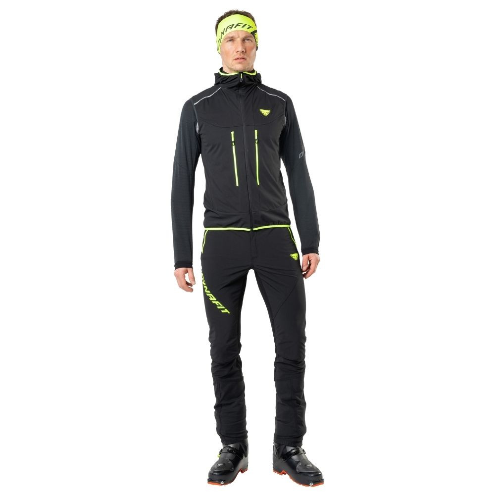 Nohavice DYNAFIT Speed Dynastretch Pants M Yellow - Nohavice na bežky a skialp - 2