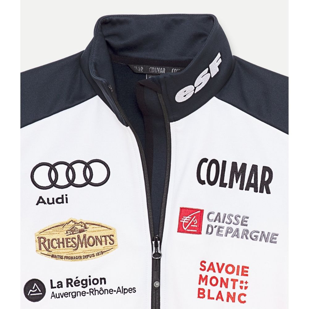 Mikina COLMAR Audi Well White - Technické mikiny - 3