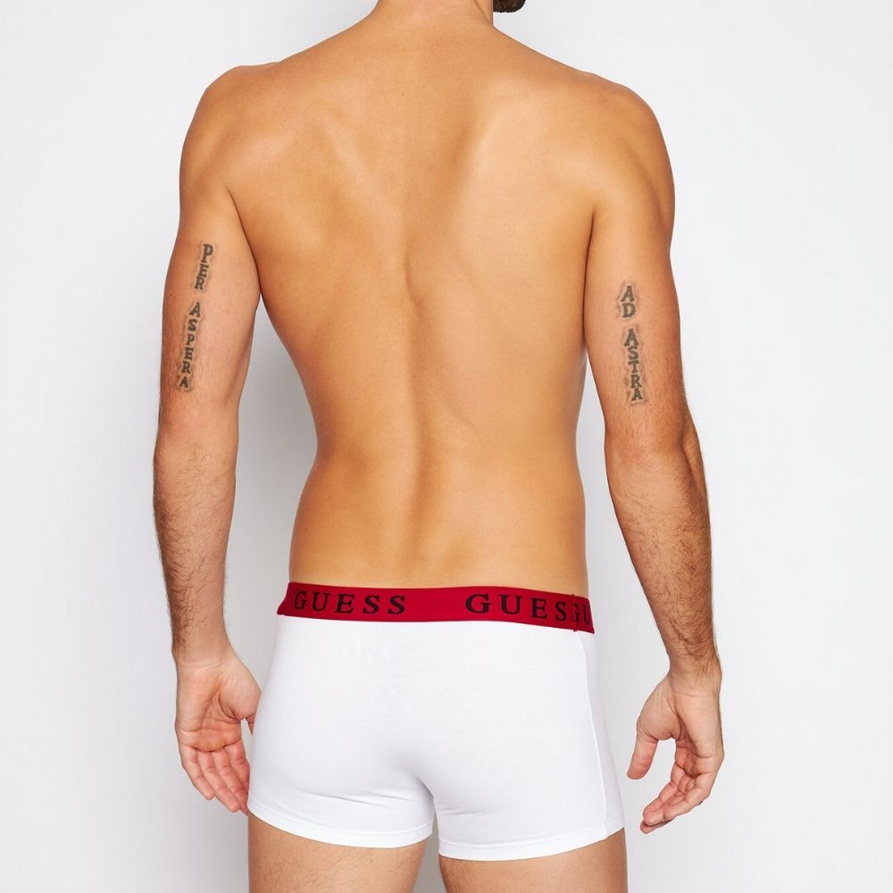 Boxerky GUESS 3-pack Black/Red/White - Spodná bielizeň - 3