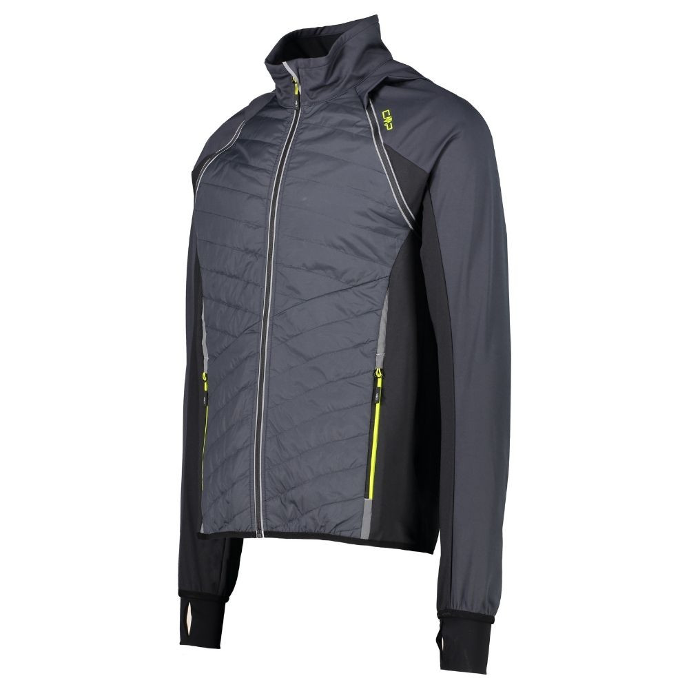 Bunda CAMPAGNOLO Man Jacket Titanio s odnímateľnými rukávmi - Bundy na bežky a skialp - 4