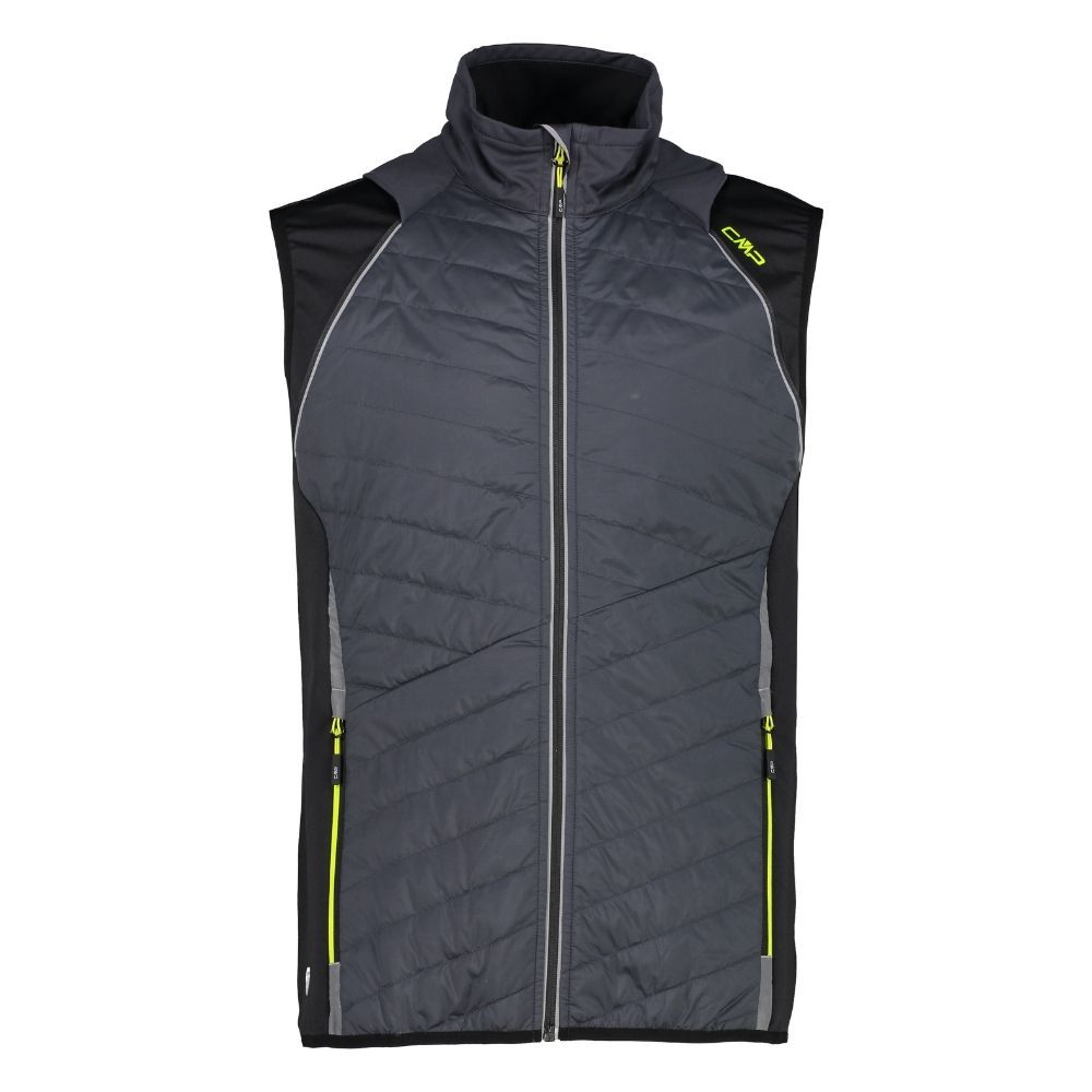 Bunda CAMPAGNOLO Man Jacket Titanio s odnímateľnými rukávmi - Bundy na bežky a skialp - 2